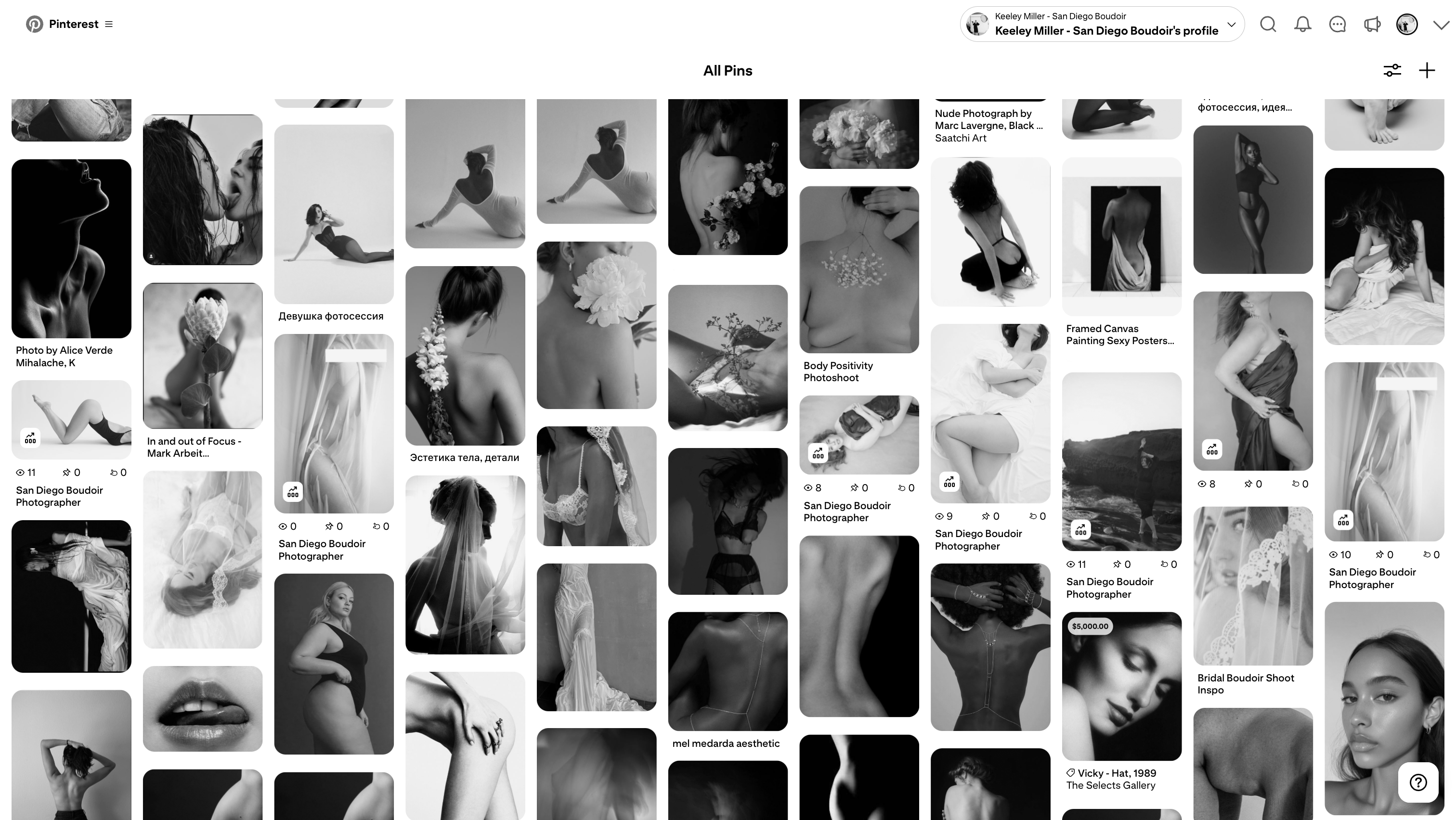 Pinterest boudoir inspiration